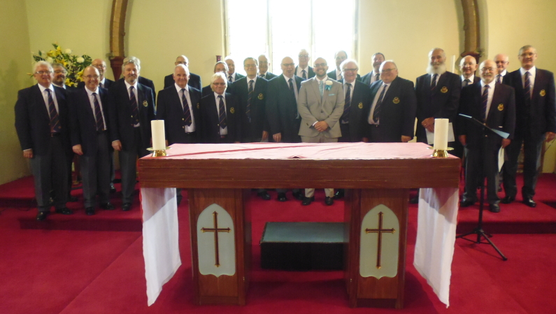 Choir,Wedding St Dunstan's,August 2015 001